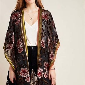 Viola Burnout Kimono